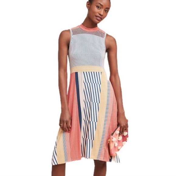 Anthropologie Dresses & Skirts - Anthropologie maeve Cleary mock neck dress